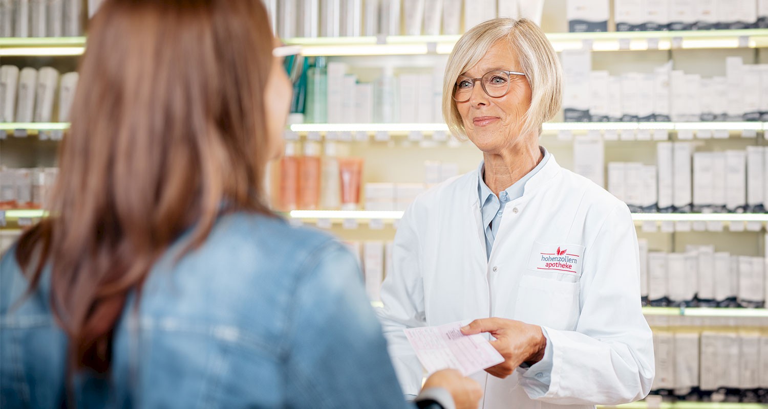 Hohenzollern Apotheke PTA Handverkauf Stellenausschreibung